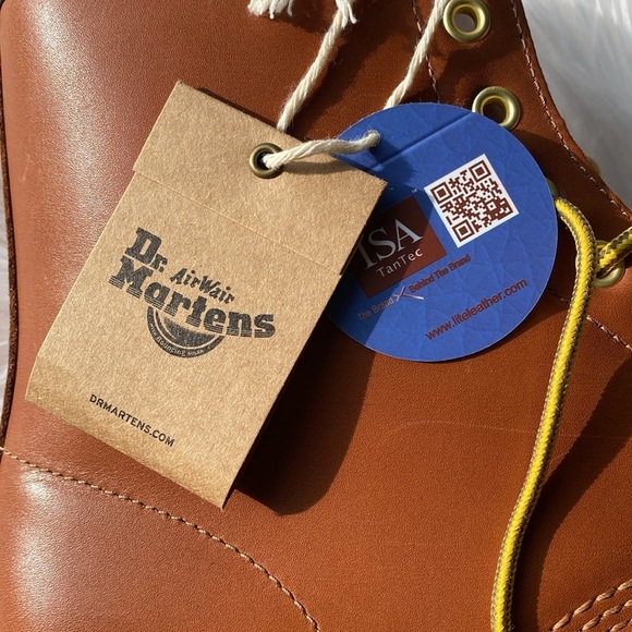 ❄️ DR MARTENS 1460 Wintergrip Leather Lace up boots in tan blizza… - Picture 6 of 17